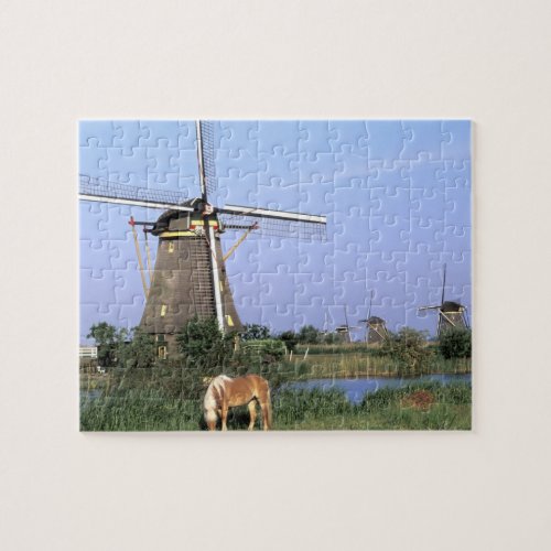 Europe Netherlands Zuid Holland Kinderdijk 2 Jigsaw Puzzle