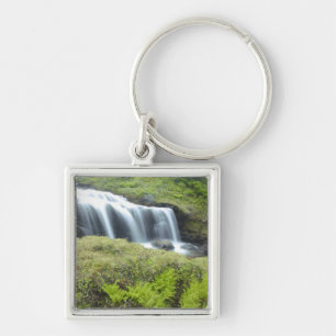 Europe, Norway. Waterfall. Keychain