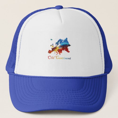 Europe _ Old Continent Trucker Hat
