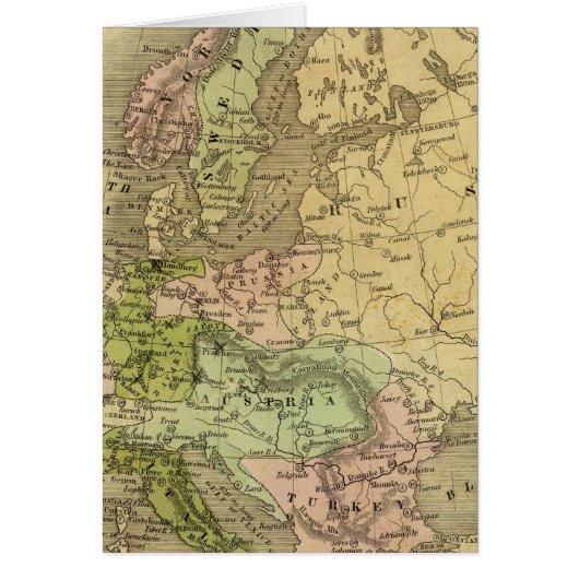 Europe Olney Map (Front)