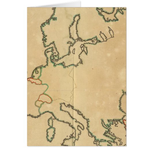 Europe Outline Cards (Front)