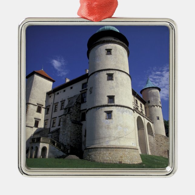 EUROPE, Poland, Carpathian Mts., Nowy Wisnicz Metal Ornament (Front)