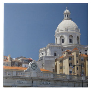 Europe, Portugal, Lisbon (aka Lisboa). Military Tile
