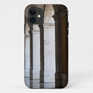 Europe, Portugal, Lisbon. Columns Of The Arcade iPhone 11 Case