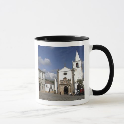 Europe Portugal Obidos Santa Maria Church in Mug