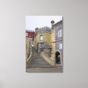 Europe, Portugal, Sintra. The Pena National 2 Canvas Print