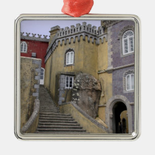Europe, Portugal, Sintra. The Pena National 2 Metal Ornament