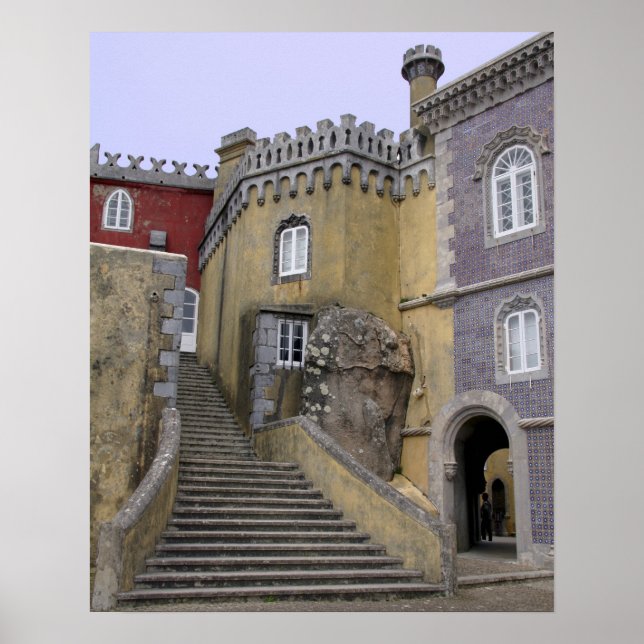 Europe, Portugal, Sintra. The Pena National 2 Poster (Front)