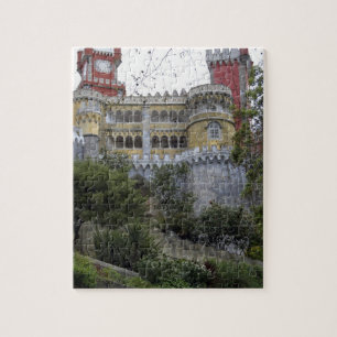 Europe, Portugal, Sintra. The Pena National 3 Jigsaw Puzzle