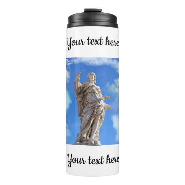 Europe Rome travel Thermal Tumbler with sculpture (Front)