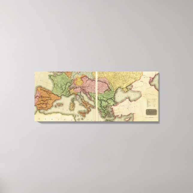 Europe S Canvas Print (Front)