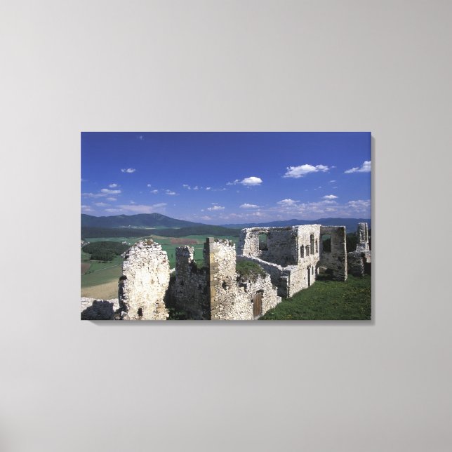 Europe, Slovakia, East Slovakia, Spis Region, Canvas Print (Front)