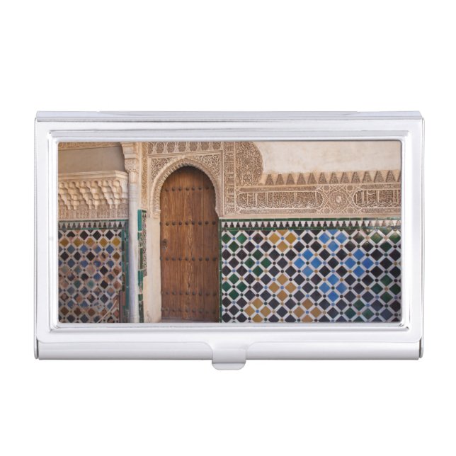 Europe, Spain, Andalusia, Granada, Alhambra Case For Business Cards (Front)