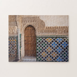 Europe, Spain, Andalusia, Granada, Alhambra Jigsaw Puzzle