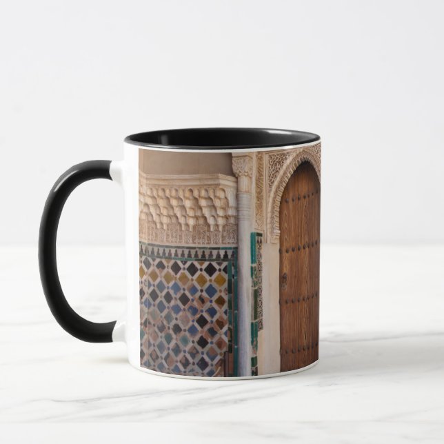 Europe, Spain, Andalusia, Granada, Alhambra Mug (Left)