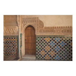Europe, Spain, Andalusia, Granada, Alhambra Wood Wall Decor