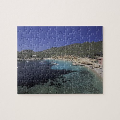 Europe Spain Balearics Ibiza Cala Salada Jigsaw Puzzle