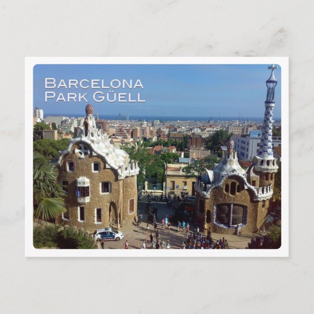 Europe - Spain - Barcelona - Park Güell - Postcard (Front)
