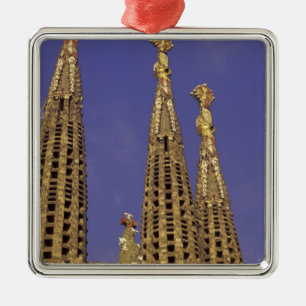 Europe, Spain, Barcelona Sagrada Familia Metal Ornament