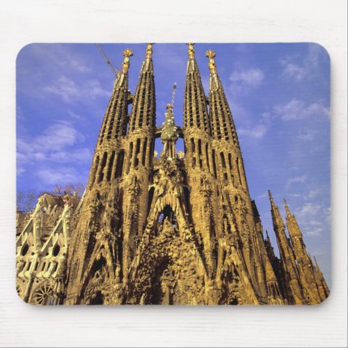 Europe Spain Barcelona Sagrada Familia Mouse Pad