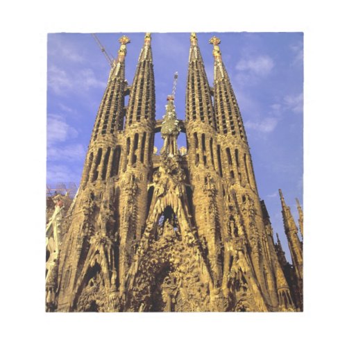 Europe Spain Barcelona Sagrada Familia Notepad