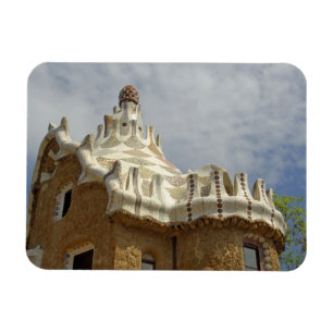 Europe, Spain, Catalunya, Barcelona. Park Guell, 2 Magnet