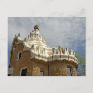 Europe, Spain, Catalunya, Barcelona. Park Guell, 2 Postcard