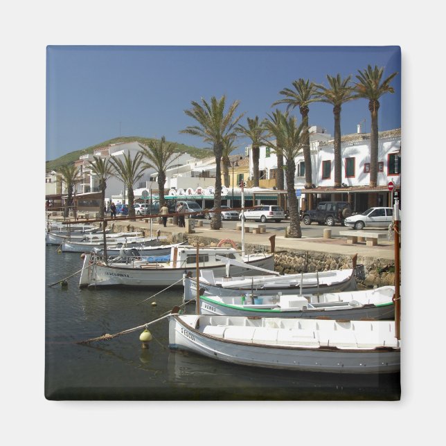 Europe, Spain, Minorca (aka Menorca). Fishing Magnet (Front)