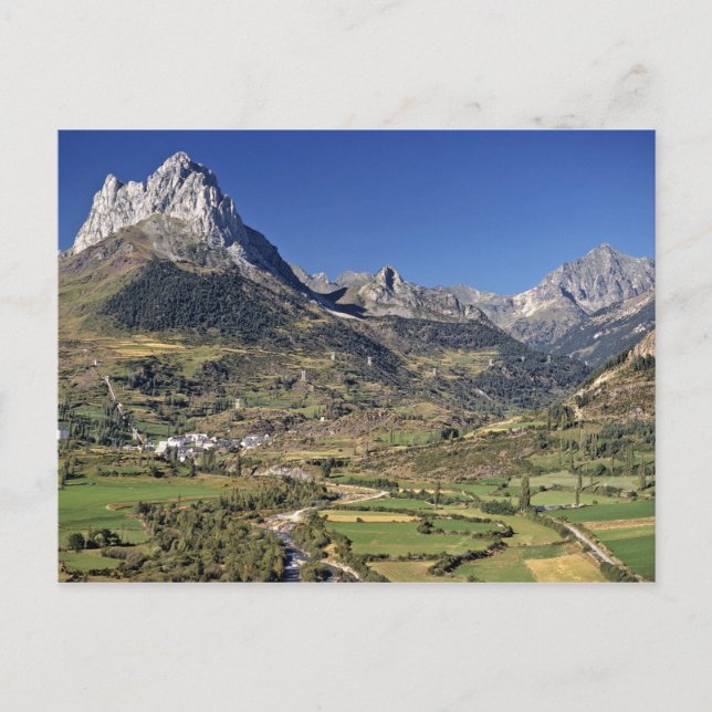 Europe, Spain, Sallent de Gallego. A small Postcard (Front)