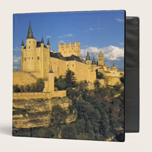 Europe, Spain, Segovia. The imposing Alcazar, Binder