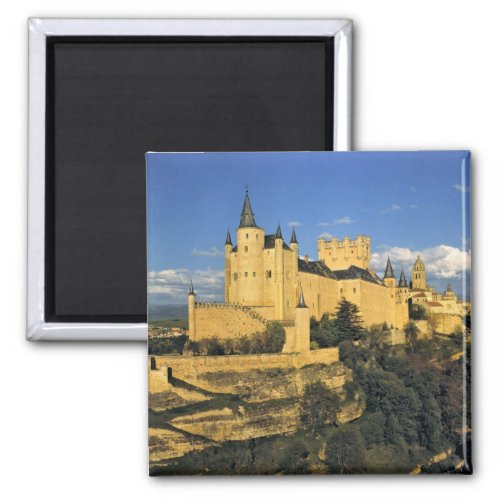 Europe Spain Segovia The imposing Alcazar Magnet