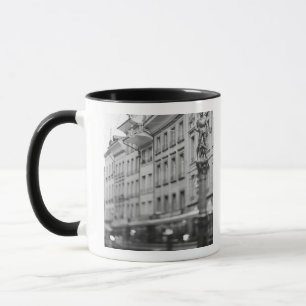 Europe, Switzerland, Bern. Tram, Marktgasse Mug