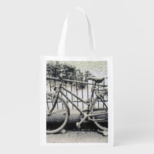 Europe, The Netherlands, Amsterdam. A Reusable Grocery Bag