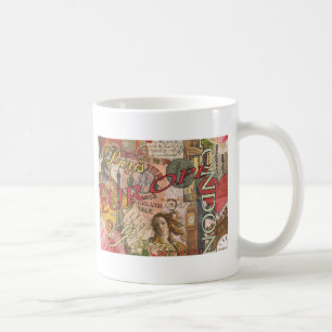 Europe Travel Vintage European Paris France Art Coffee Mug