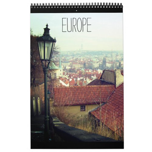 europe travels calendar