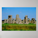 Stonehenge Wiltshire, England poster