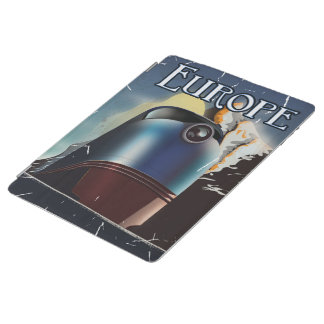 Europe Vacation travel poster iPad Smart Cover
