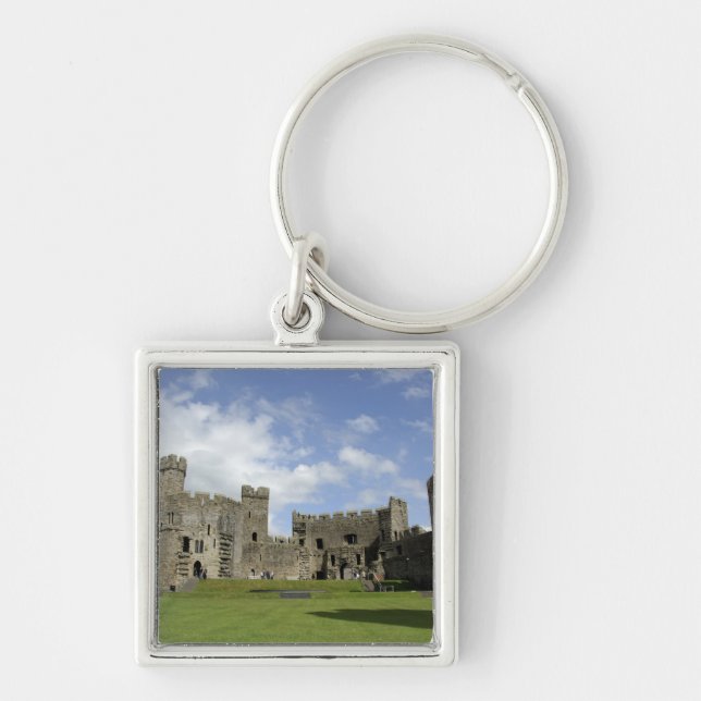 Europe, Wales, Caernarfon. Caernarfon Castle, Keychain (Front)
