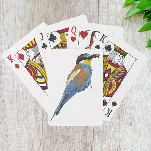 European Bee Eater Bird Playing Cards