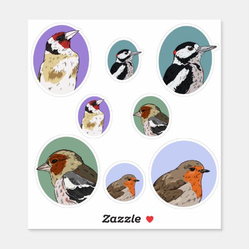 European Birds Sticker