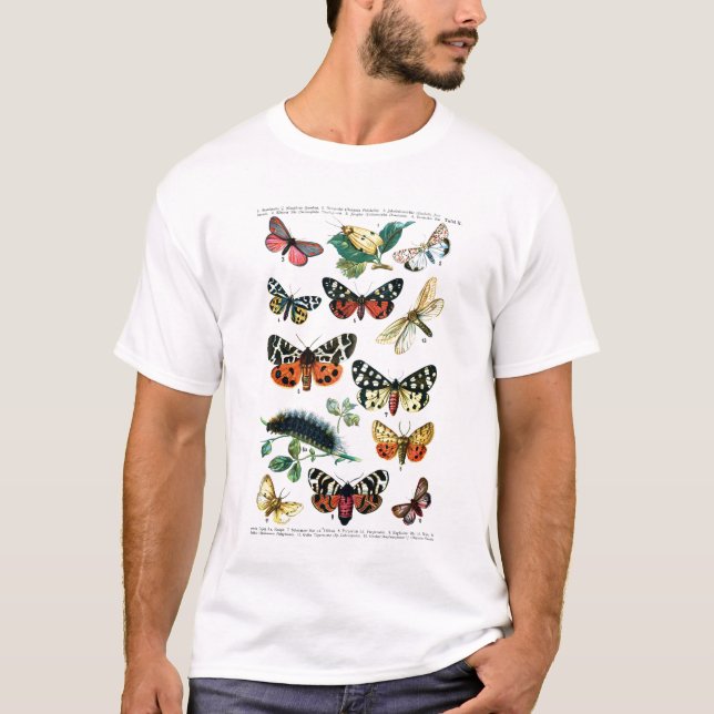 European Butterflies T-Shirt (Front)