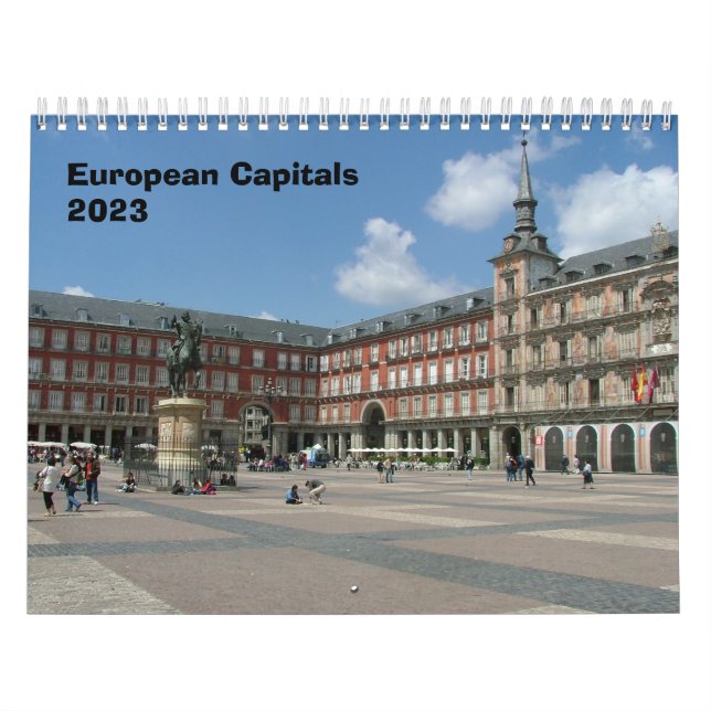 European Capitals - 2023 Calendar (Cover)