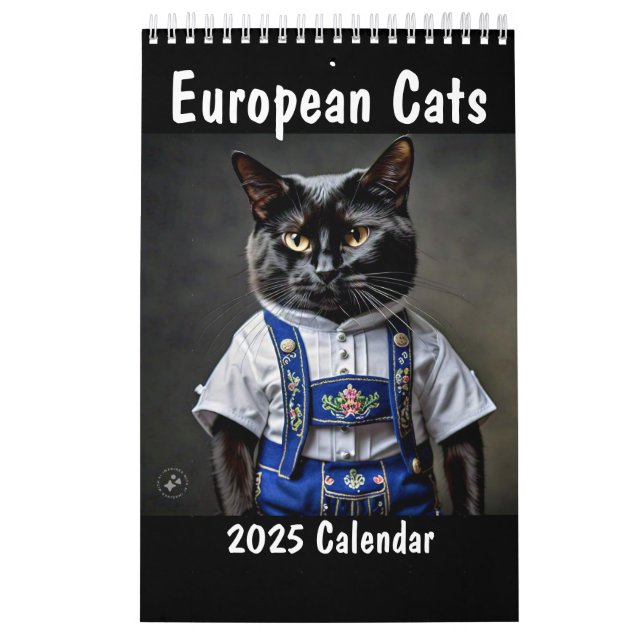 European Cats Calendar (Cover)