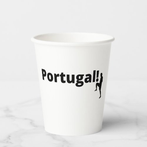 European Champions League Portugal  Paper Cups
