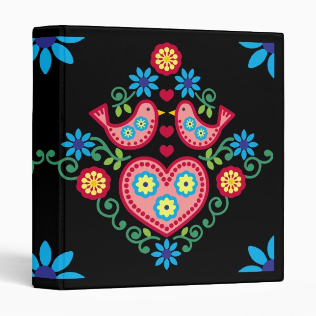 European Design 3 Ring Binder (Front/Spine)