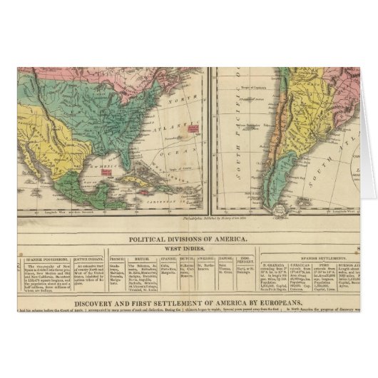 European Discovery of America Atlas Map (Front Horizontal)