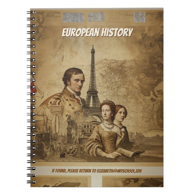 European Epochs: European History Notebook (Front)
