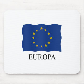 European flag Europa Mouse Pad