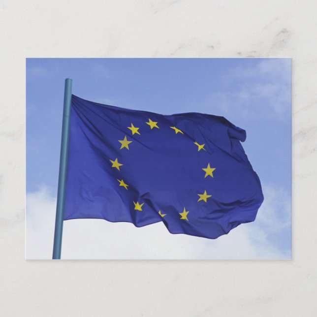 European Flag RF) Postcard (Front)