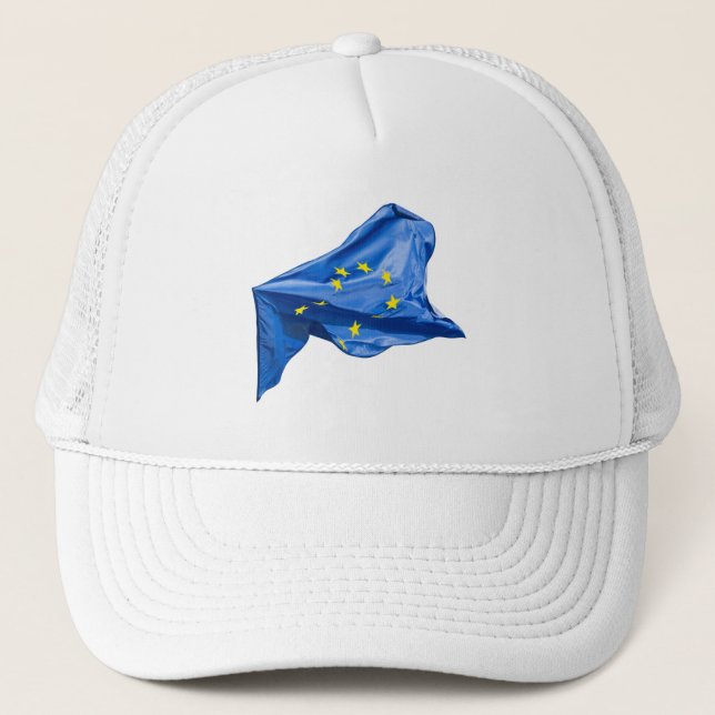 European flag trucker hat (Front)